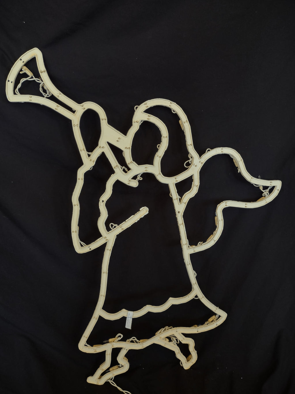Vintage Christmas Angel Window Light Sculpture 30" (lot 3154c)