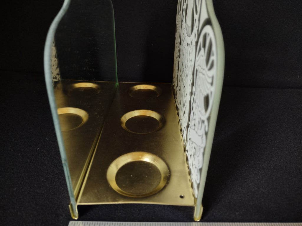 Christmas House of Lloyd Dancing Reflections Candle Holder (lot 1595)