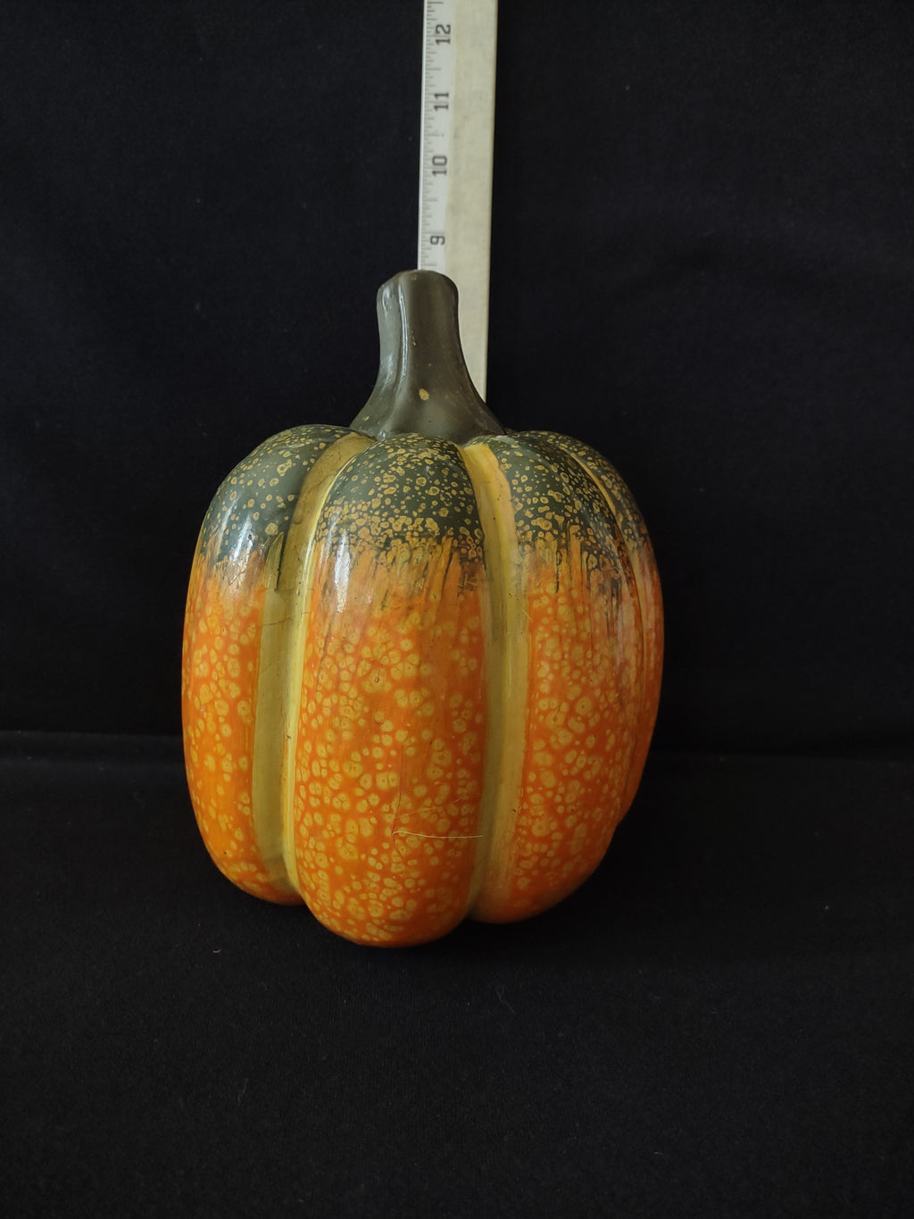 Thanksgiving/Harvest Ceramic Pumpkin (Lot 3117)