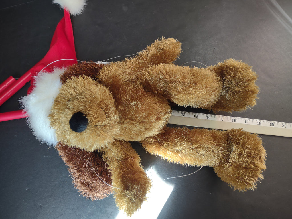 Christmas Musical Puppet Santa Dog (lot 1413)