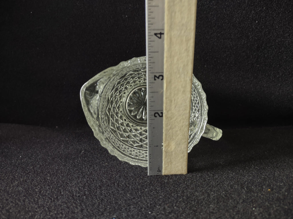 Wexford Anchor Hocking Glass Creamer Diamond Pattern (lot 5152)