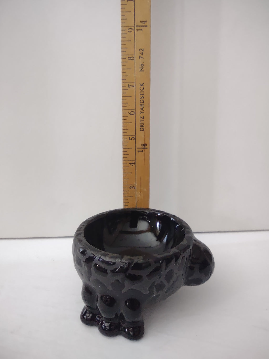 Halloween Spider Web Shaped Chip N Dip Black Serving Tray 16" (Lot 3027t)