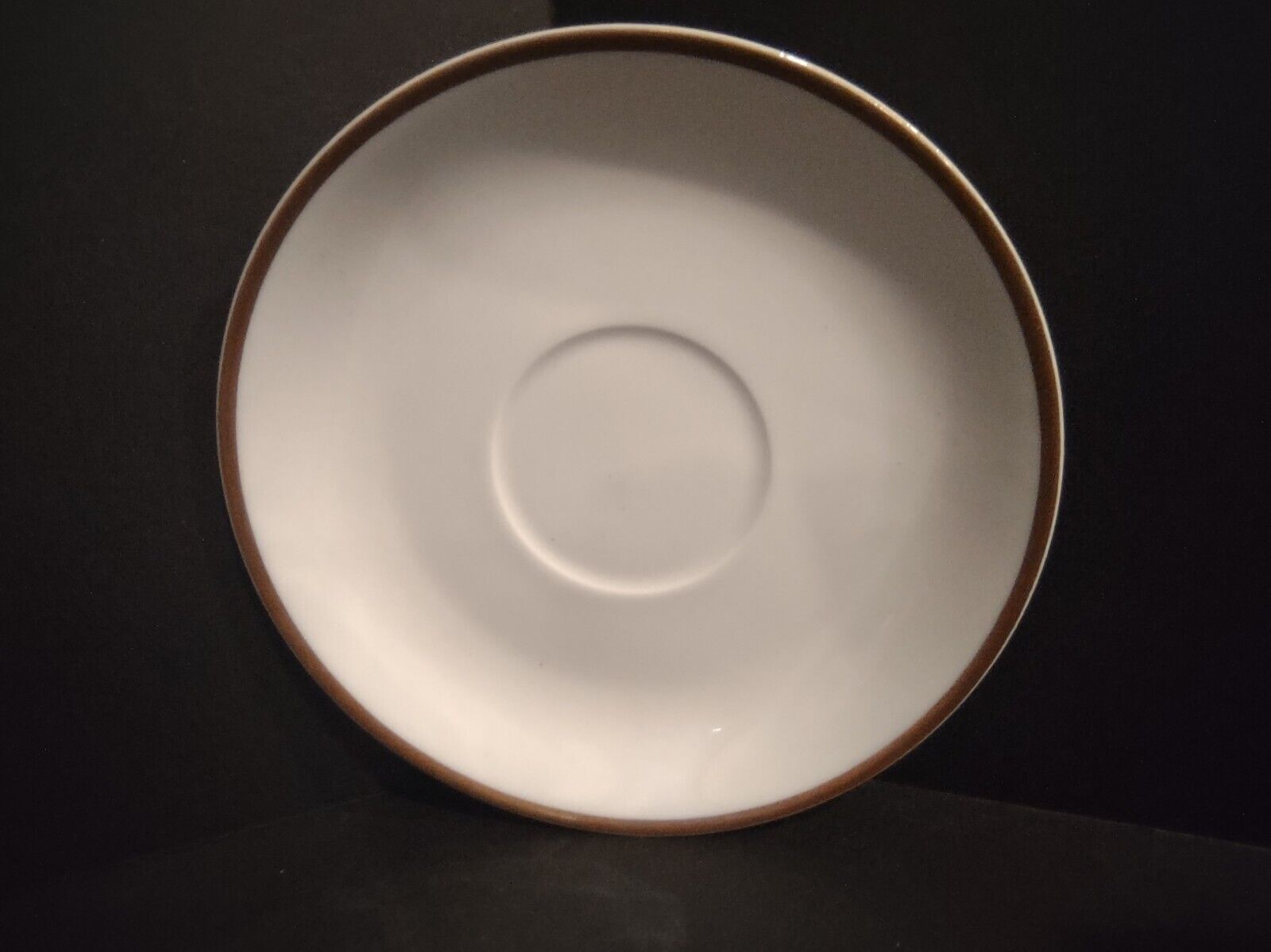 Haviland Limoges France Gold Trim White 5-3/8" Saucer (lot 684)