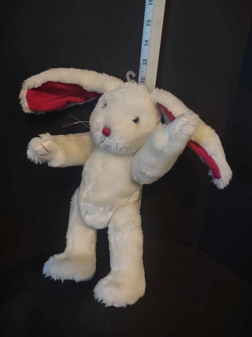 Santa's Touch Plush Easter White Bunny 12" (lot 1499)