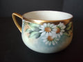 Vintage Austria Eagle Tea Cup ONLY Daisies Gold Trim (lot 1075)