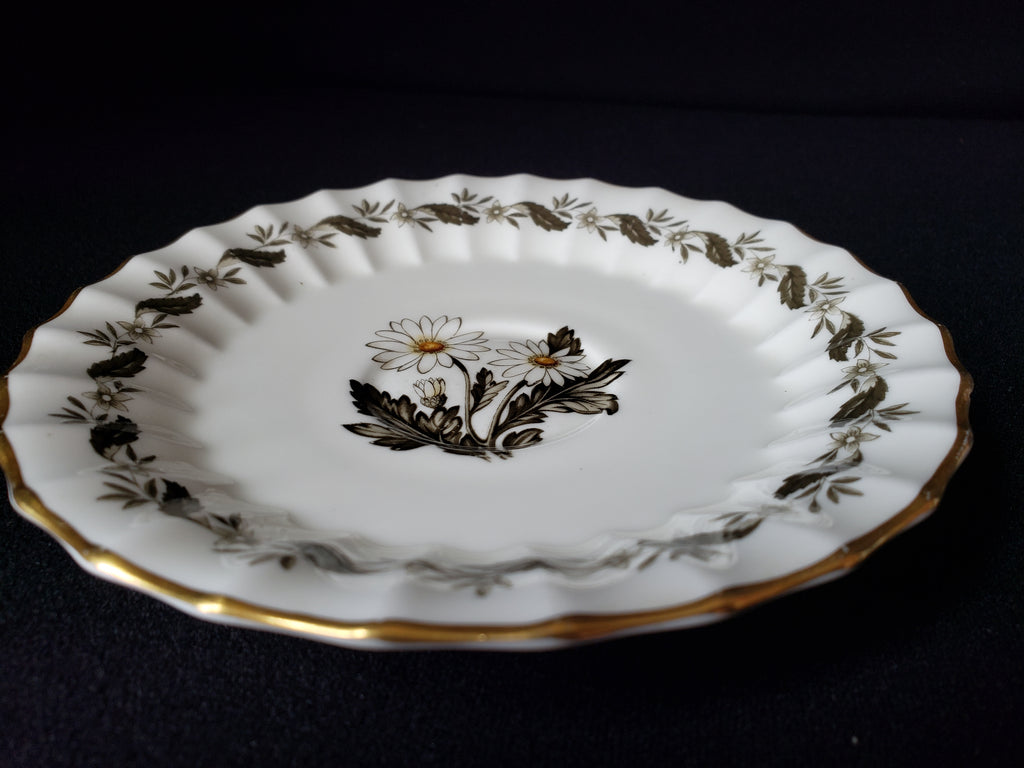 Vintage Royal Worcester Saucer ONLY Engadine 6" (lot 2092)