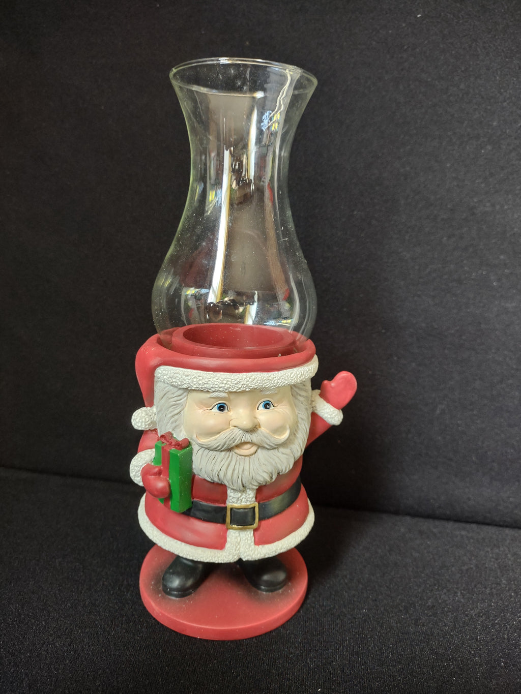 Christmas Mini Santa Tabletop Liquid Candle - NOT INCLUDED Lamp (lot 1517)