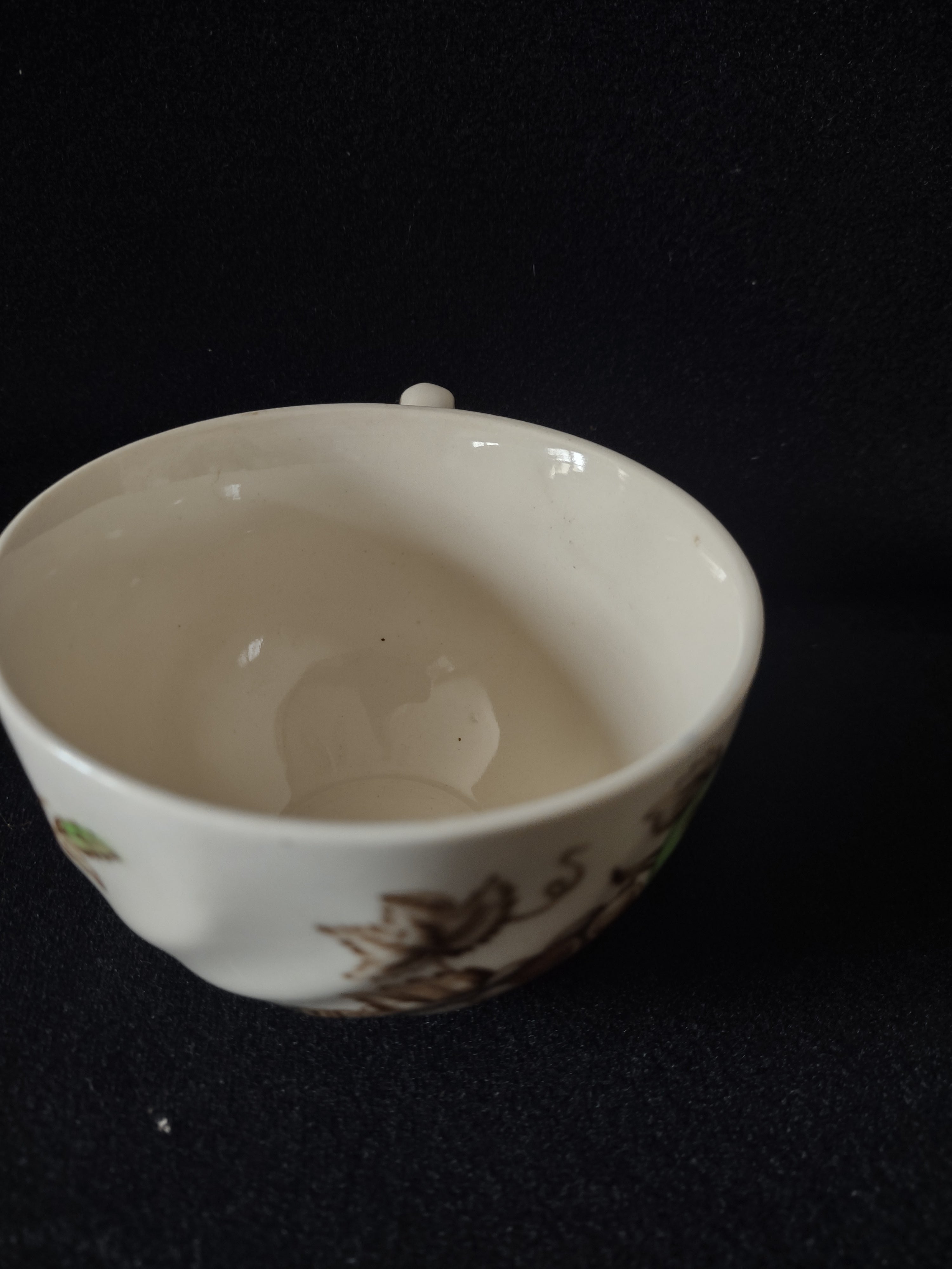 Vintage Johnson Brothers Teacup Saucer Earthenware Harvest Time x 6 (Lot5630)