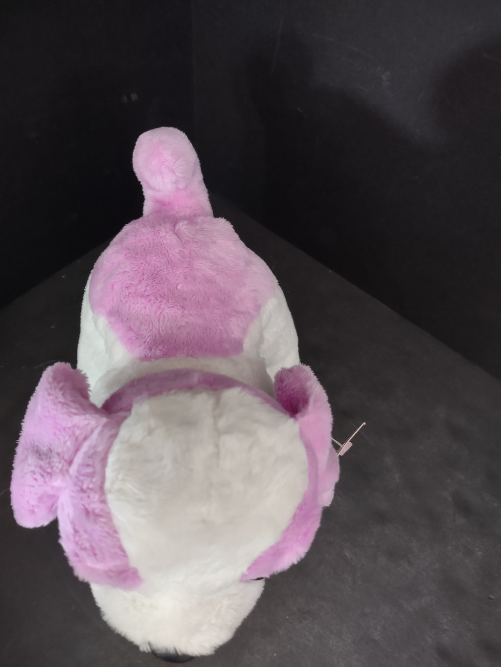 Ganz Pudding Pup New with Tag White Lavender Plush Dog (lot 3168j)