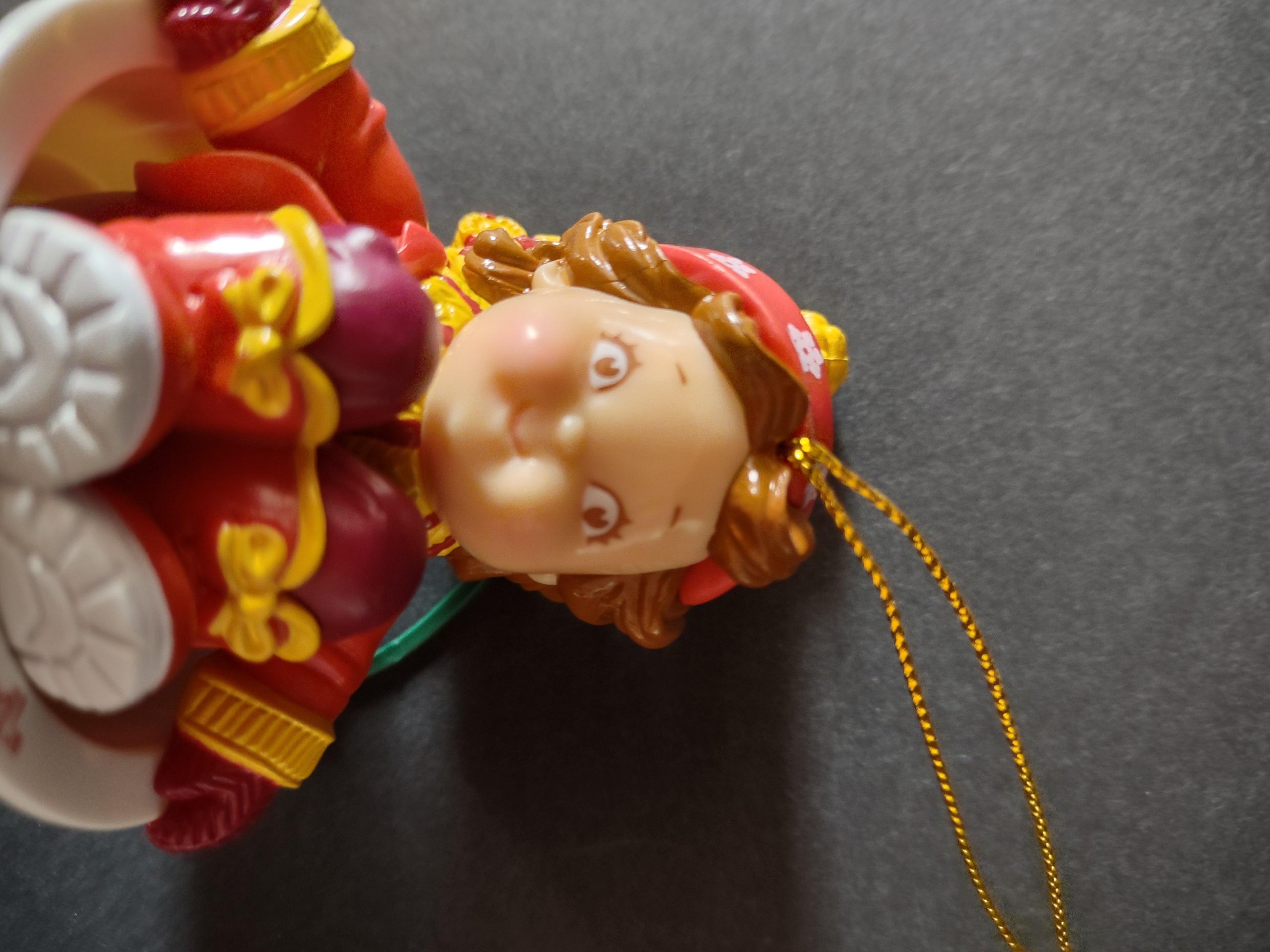 Vintage Christmas Campbells Kid Souper Sled Ornament (Lot 4721)