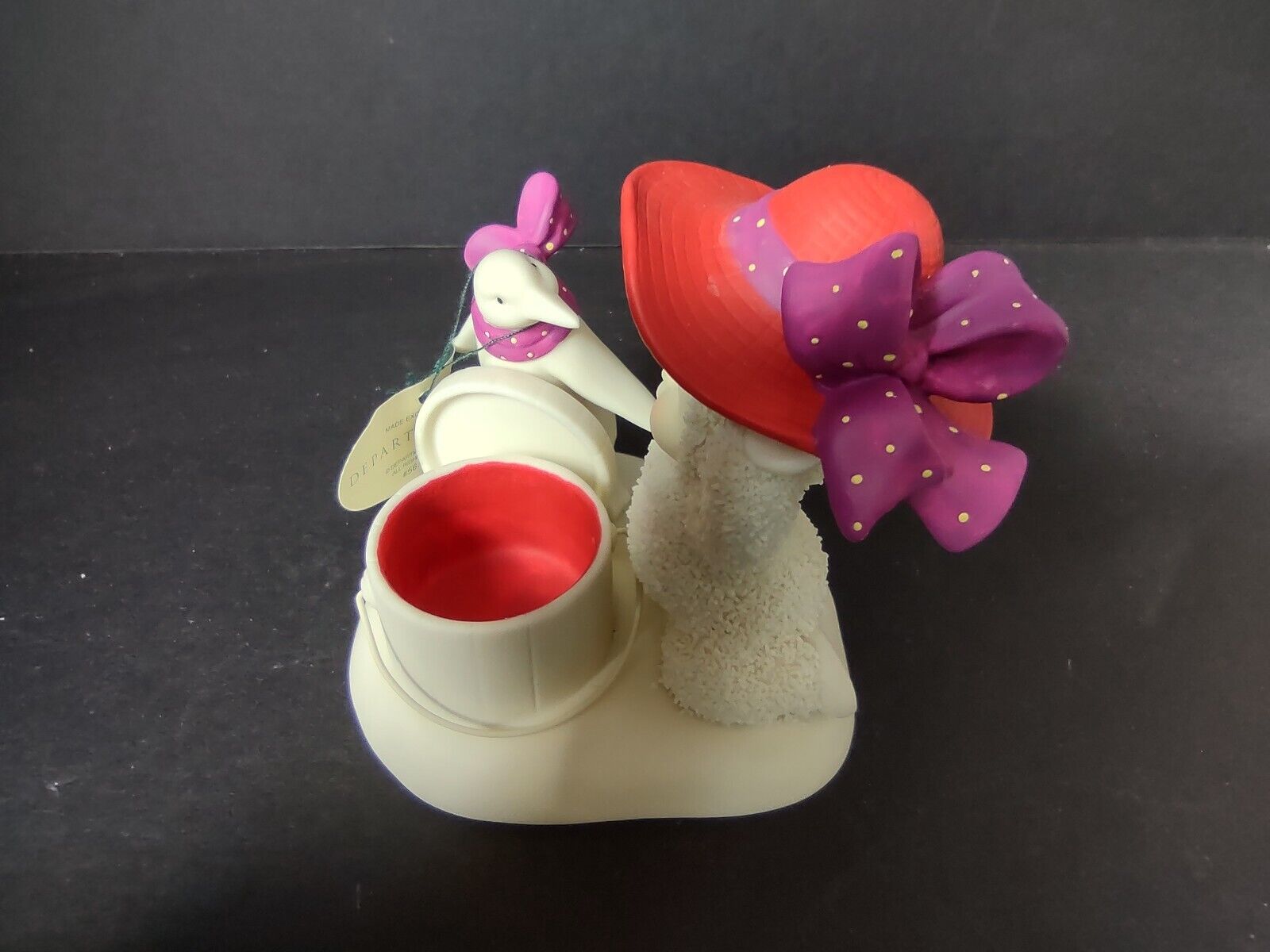 Snowbabies "Dress with Style" Red Hat Society Dep 56 (lot 2667)