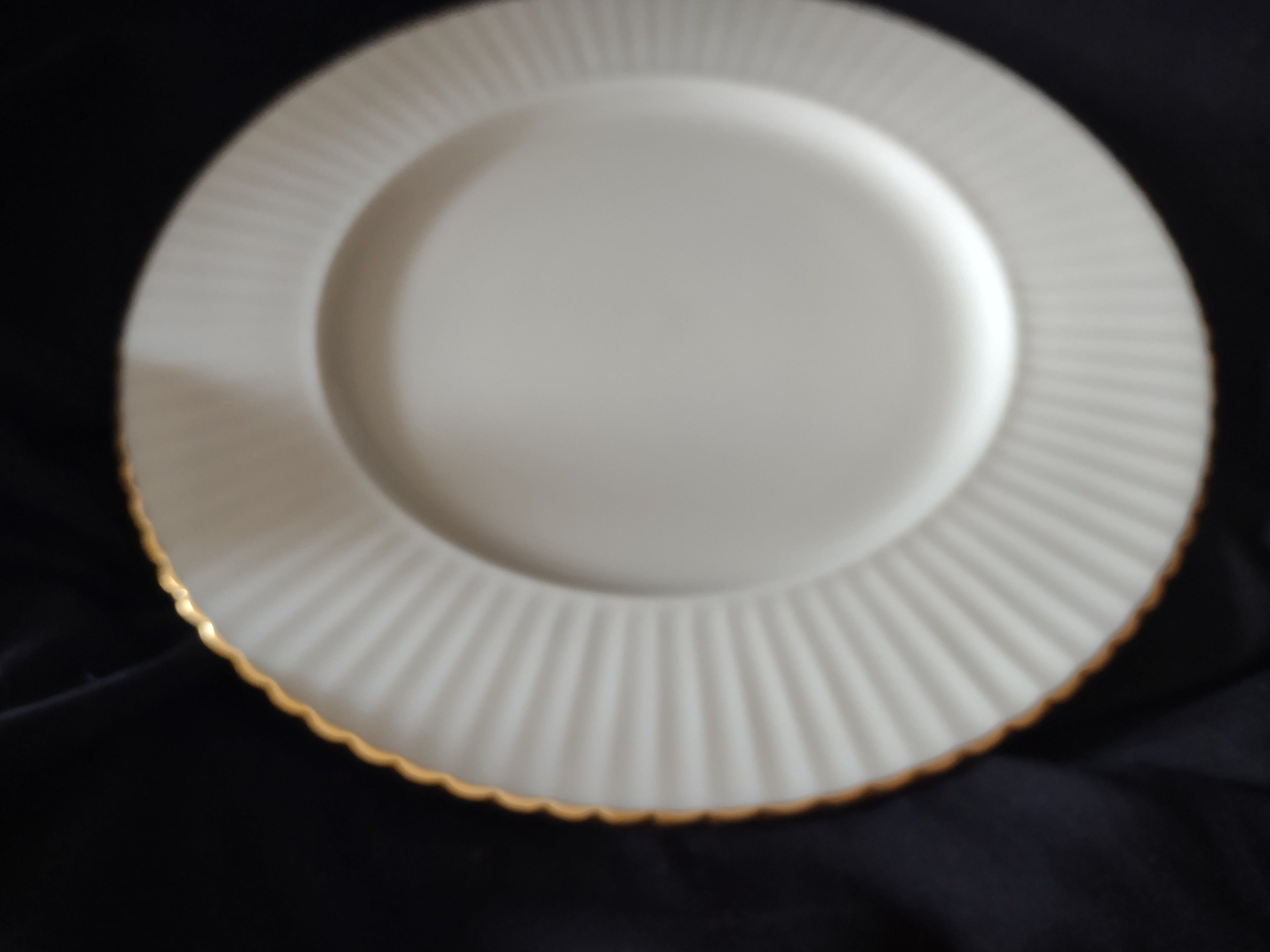 Vintage Lenox Special Dinner Plate 11"Golden Wreath Stamp (lot 2003)