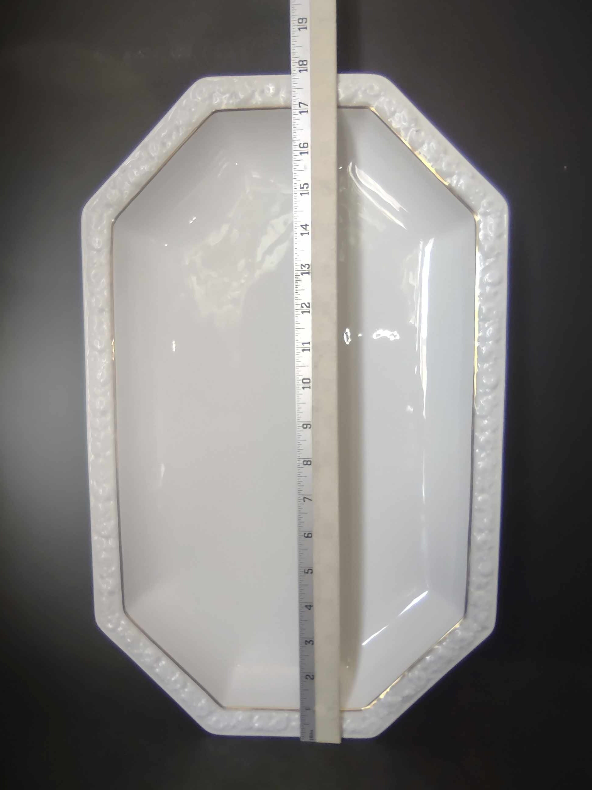 Rosenthal Maria Continental Gold Band Turkey Serving Platter 18" (lot 2609)