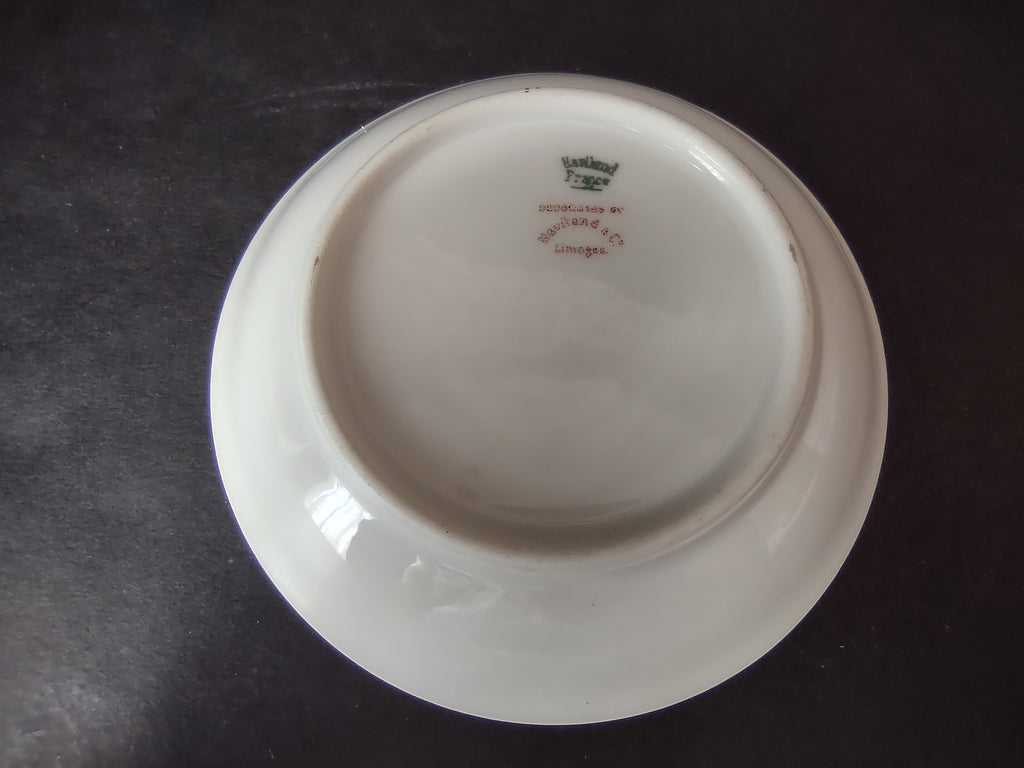 Haviland France Limoges Small Bowl Dish Thanksgiving Louvain 5" (lot 978)