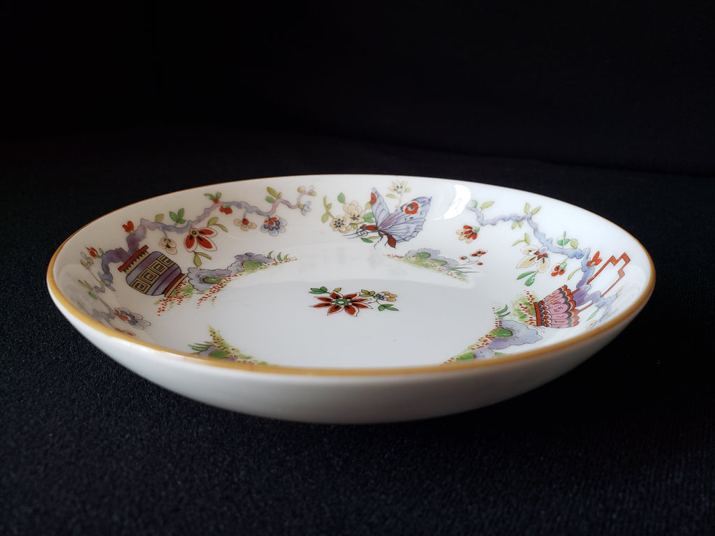 Vintage Royal Worcester Black Higgins Seiter Butterfly Bowl 5-1/2" (lot 2118)