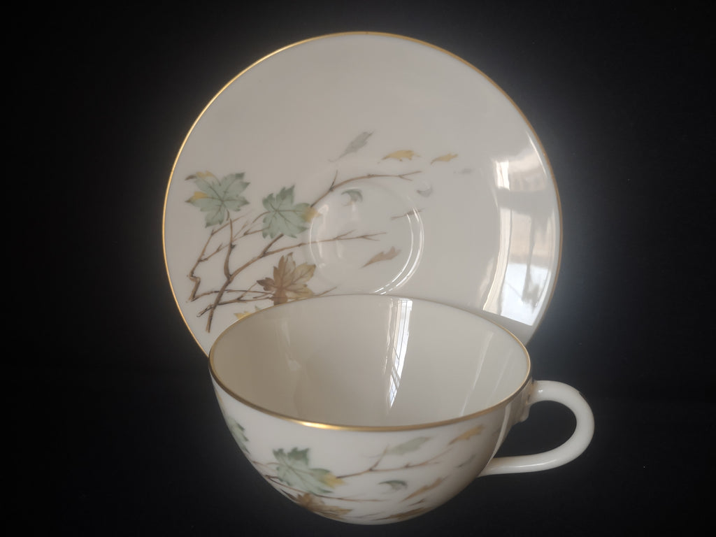 Vintage Lenox Westwind X-407 Tea Cup with Saucer (lot 1832)