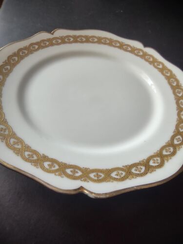 lot 769 Wm. Guerin for M. Green Gold Trim 4 x Dessert Plate