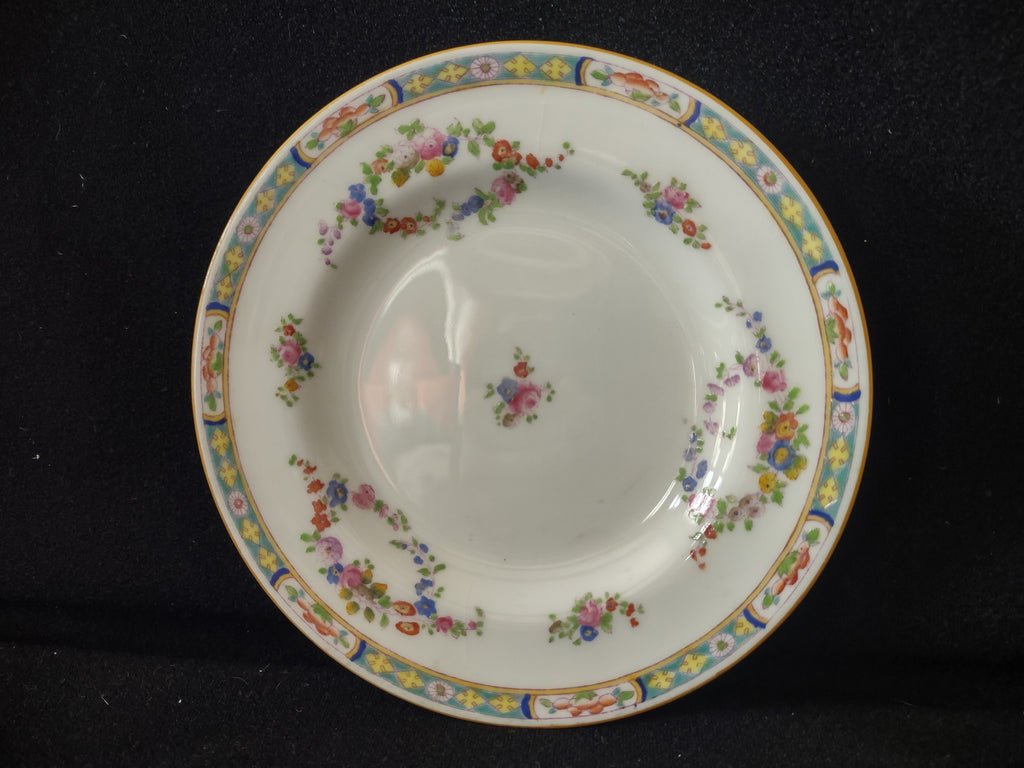 Vintage Minton Bread Butter Small Rose Garland Plate 6-1/4" (lot 5521)