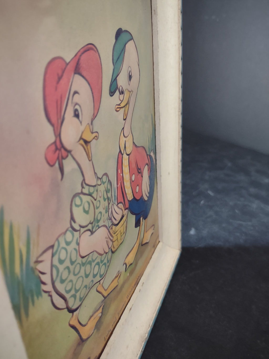Vintage Raised Picture Lulu and Jimmie Wiblewobble (lot 3156t)