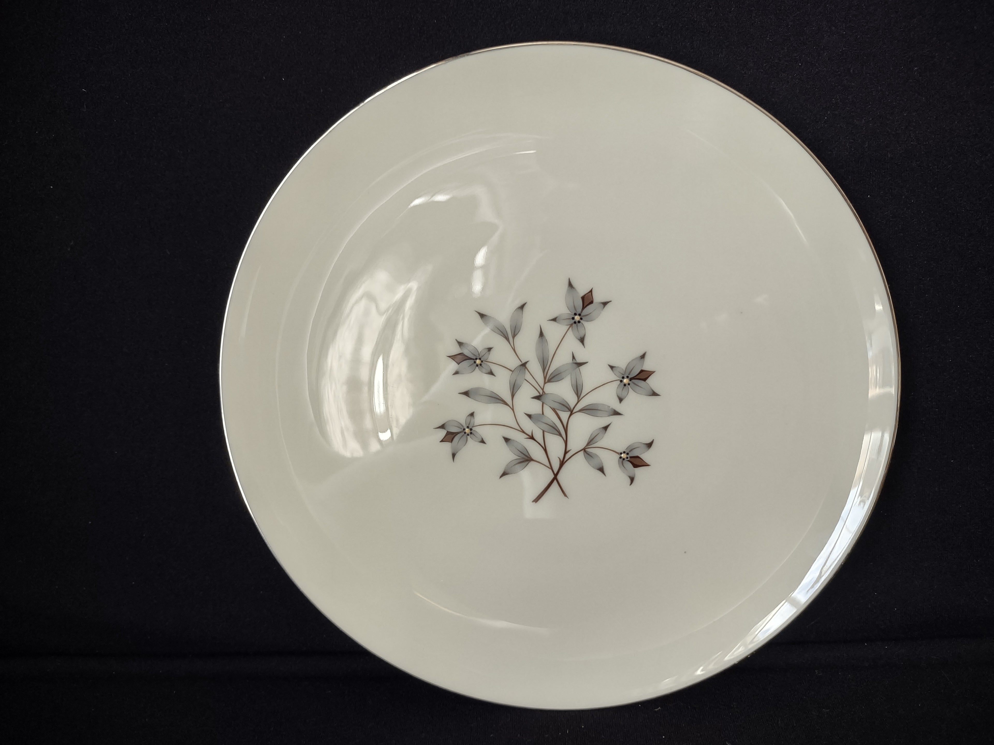 Vintage Lenox Princess X-516 Gold Trim Dinner Plate 10-1/2" (lot 1906)