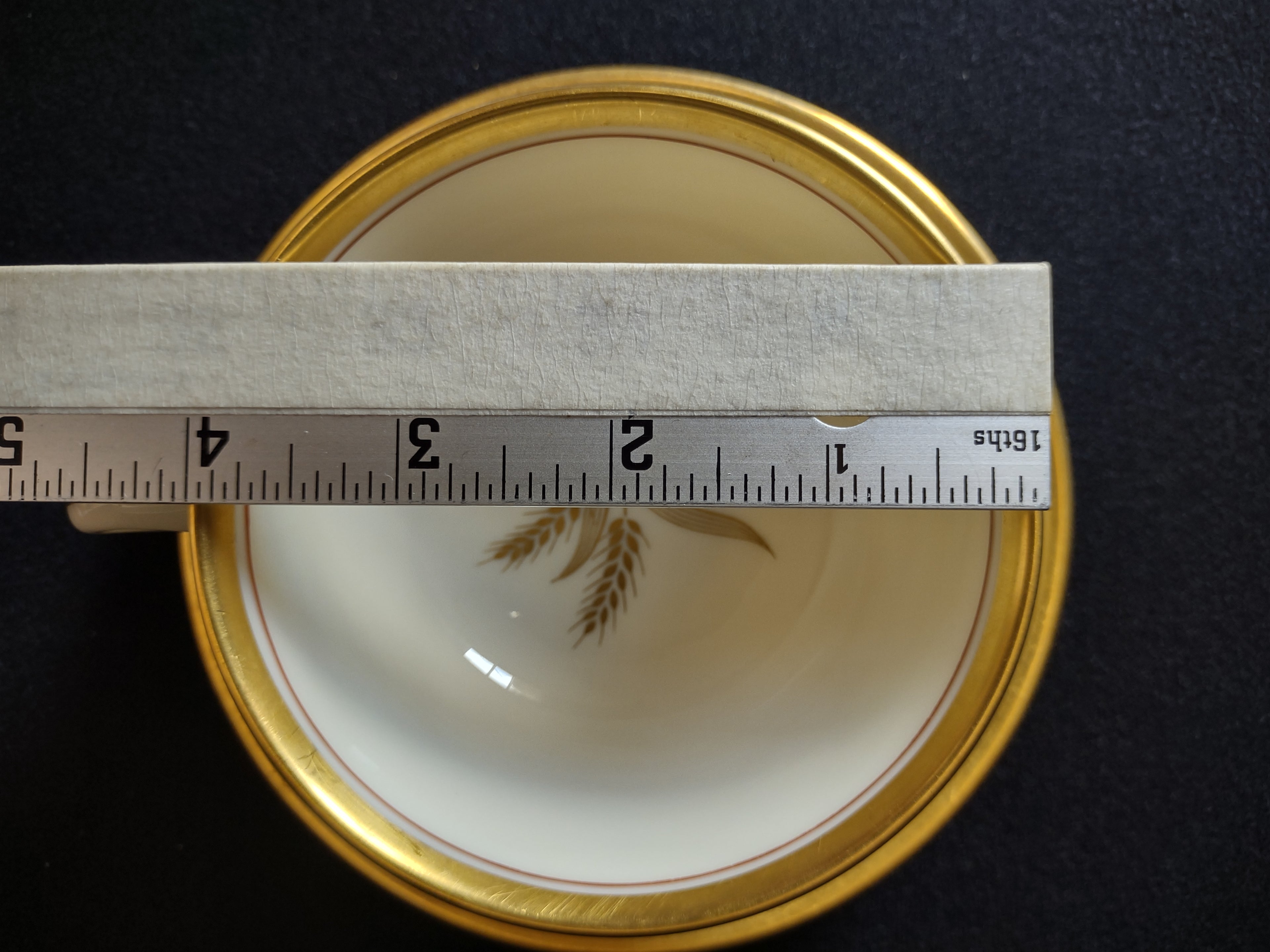 Vintage Lenox Westfield R-440 Tea Cup with Saucer (lot 1890)