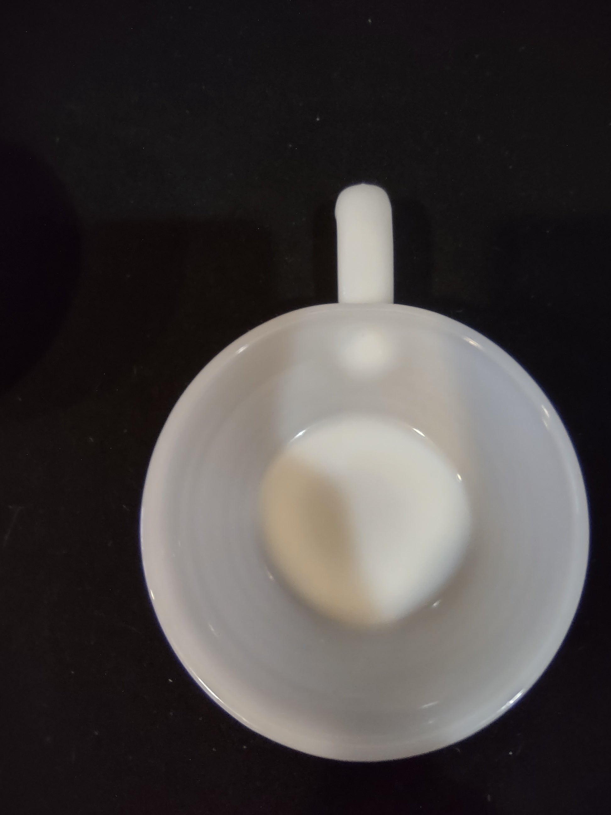 Vintage Fire King Milk Glass Soup Bowls Beehive Design Handle Set Of 3 (Lot 5344