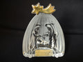 Mikasa Golden Stars Nativity Scene Glass 5" (lot 1581)