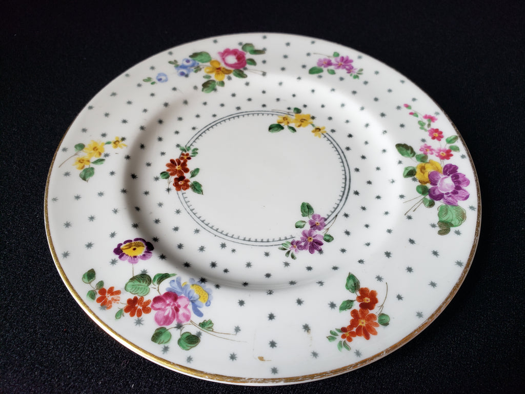 Vintage Royal Worcester Astral Stars Bread or Dessert Plate 6" (lot 2083)