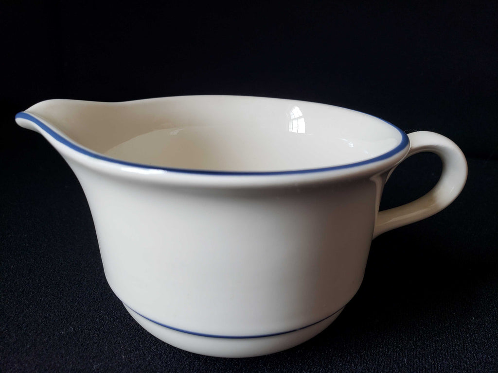 Vintage Lenox Chinastone Blue Pattern Creamer (lot 1918)
