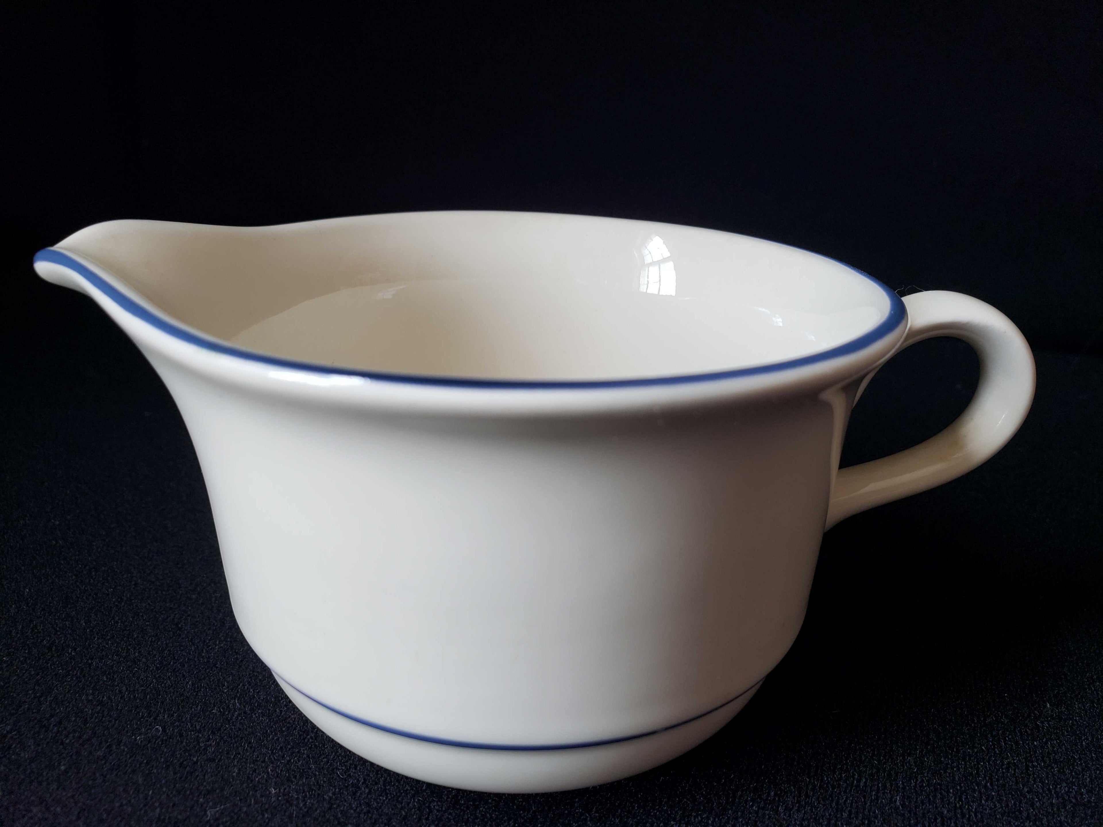Vintage Lenox Chinastone Blue Pattern Creamer (lot 1918)