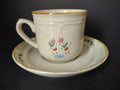 Vintage Heartland Village Tea Cup and Saucer Cottage Country (lot 2894c)