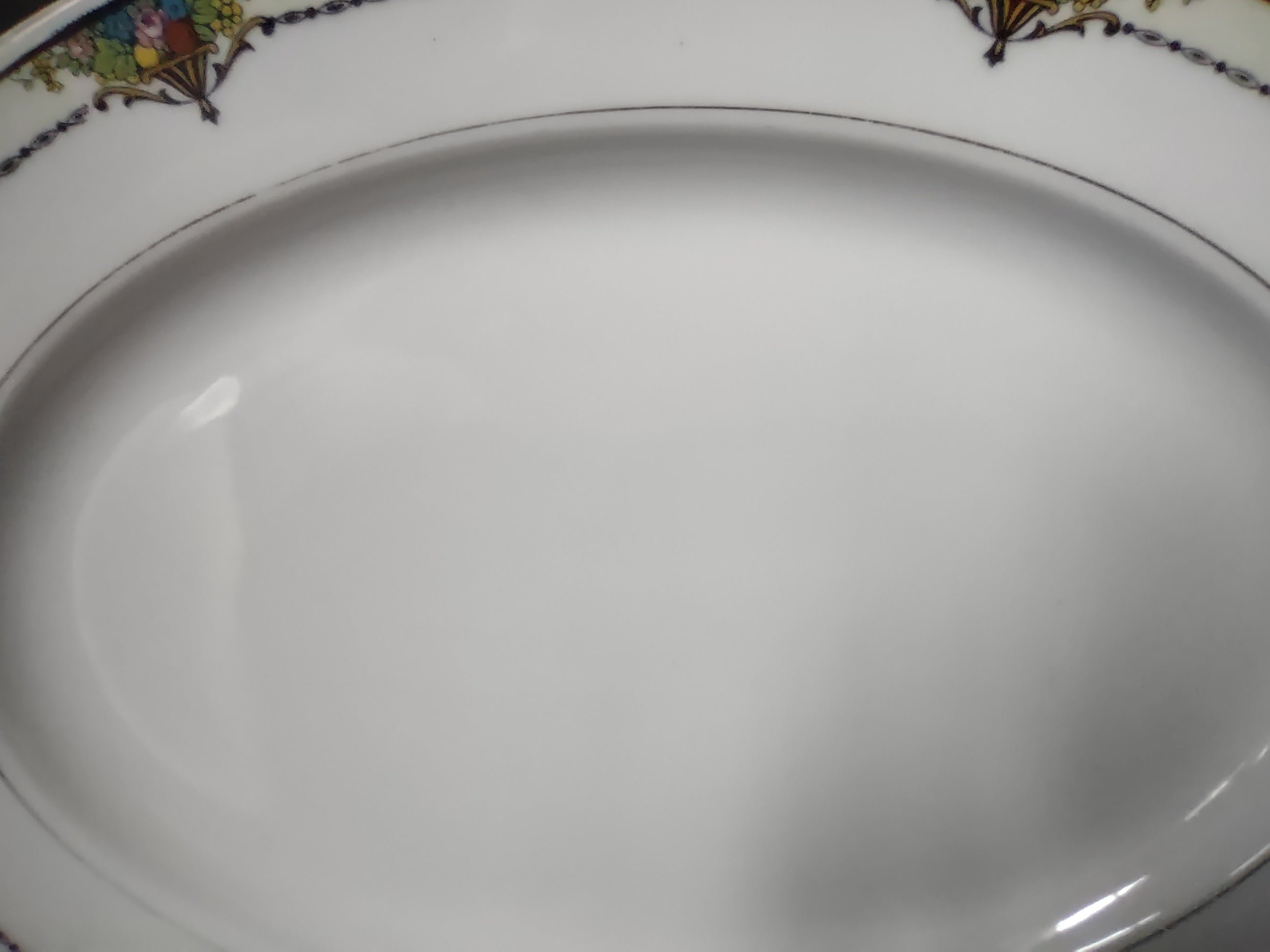 Vintage Noritake Gotham Serving Platter 11-1/2" x 8-1/2" (lot 2616)