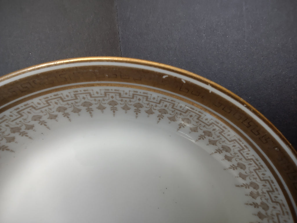 Delinieres Haviland Limoges Small Bowl Gold Black Decor (lot 1074)