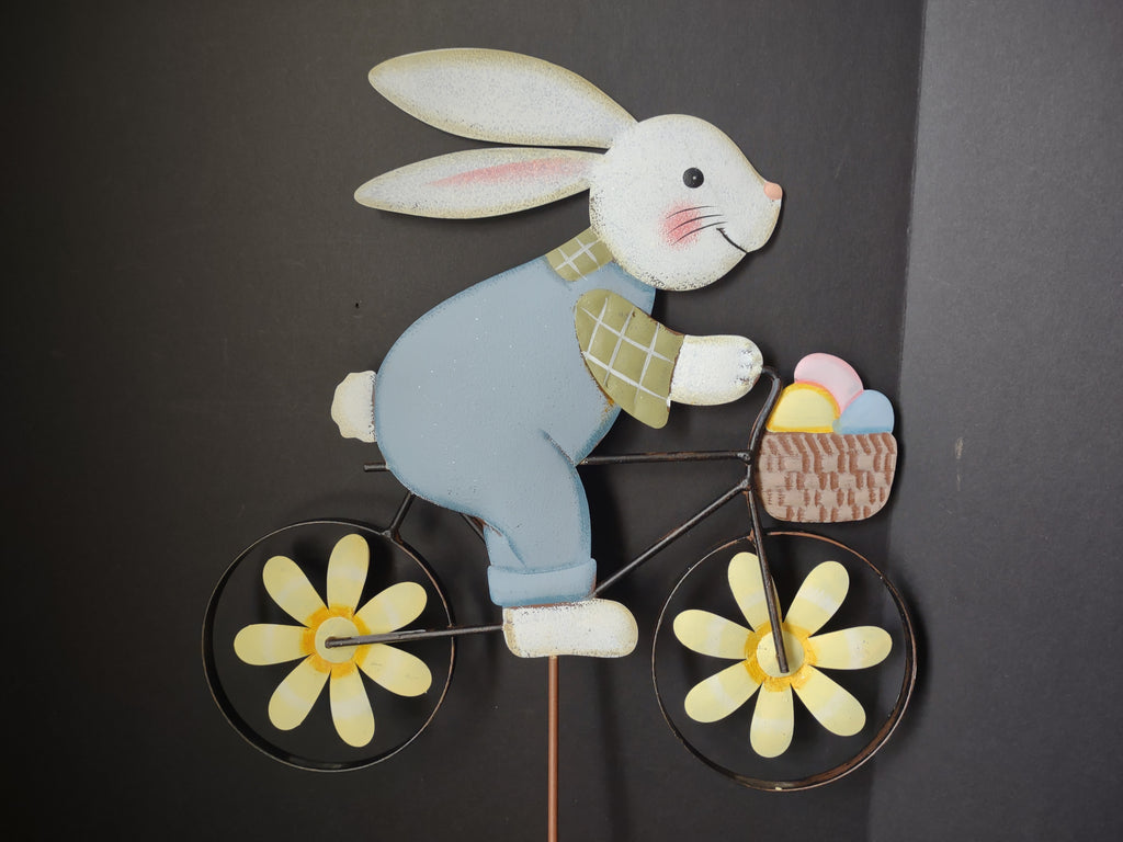 Easte Bunnie Yard Decor Bicycle Set of 4 (lot 1402)