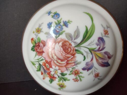 Limoges Porcelain France Jewelry Dish with Lid (lot 743)