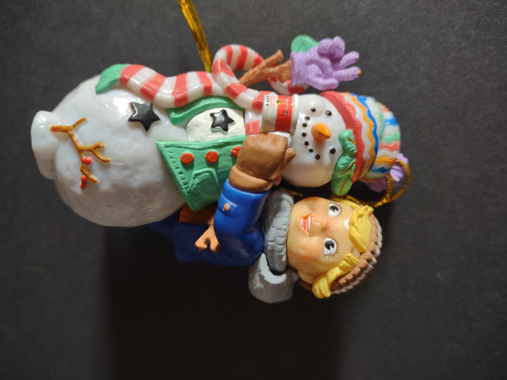 Vintage Christmas 2006 Campbells Kid Snowman Ornament (Lot 4725)