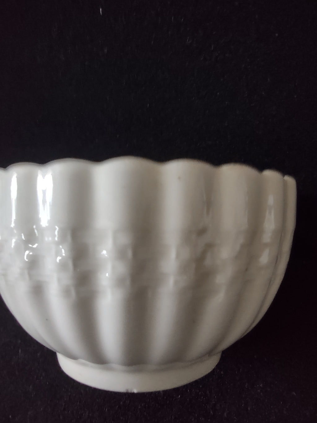 Vintage Copeland Spode Footed Teacup Saucer Chelsea Wicker Earthenware (Lot 5803